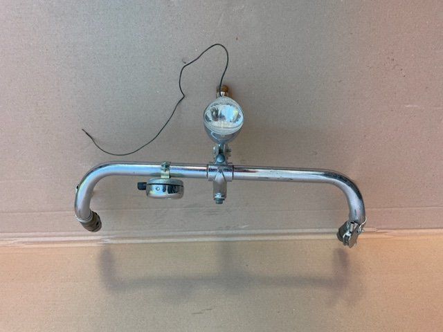 Guidon Et Potence Vélo De Route Vintage Cinelli Giro D'Italia 63-38 - Aluminium Argenté - Compatible Campagnolo, Shimano, Etc. - Occasion