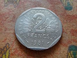 FRANCE  2 Francs  1981  (P)