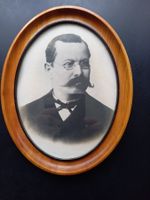 sehr alte Fotografie, gerahmt