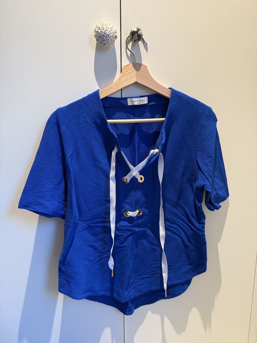 Sandro Tops: Sandro royal blue top size XS - S – Neu (gemäss Beschreibung) aus Bovernier von jba_cr9f 1
