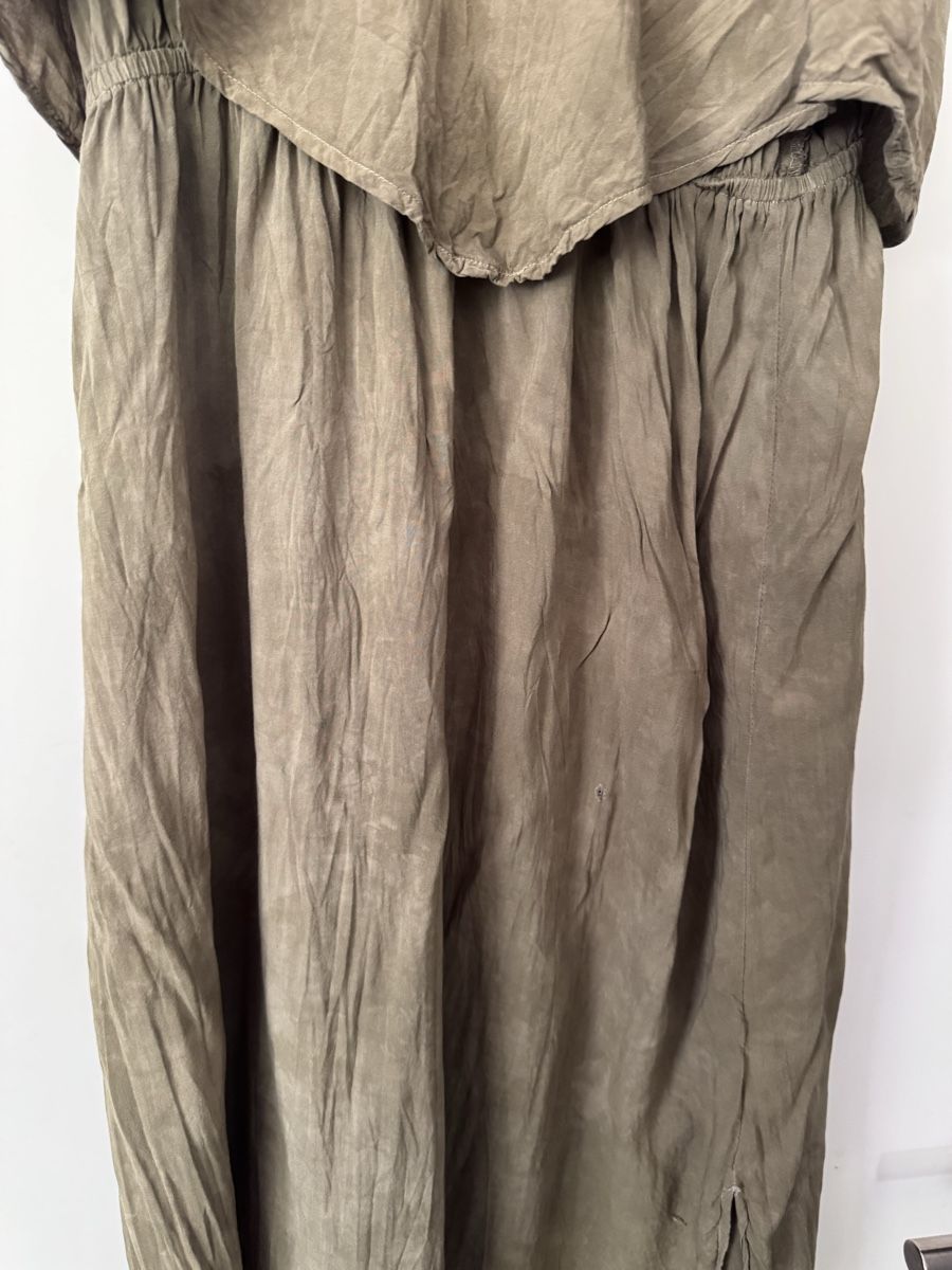 Kleider: Olivegrünes Kleid – Gebraucht aus Rudolfstetten von krach 3