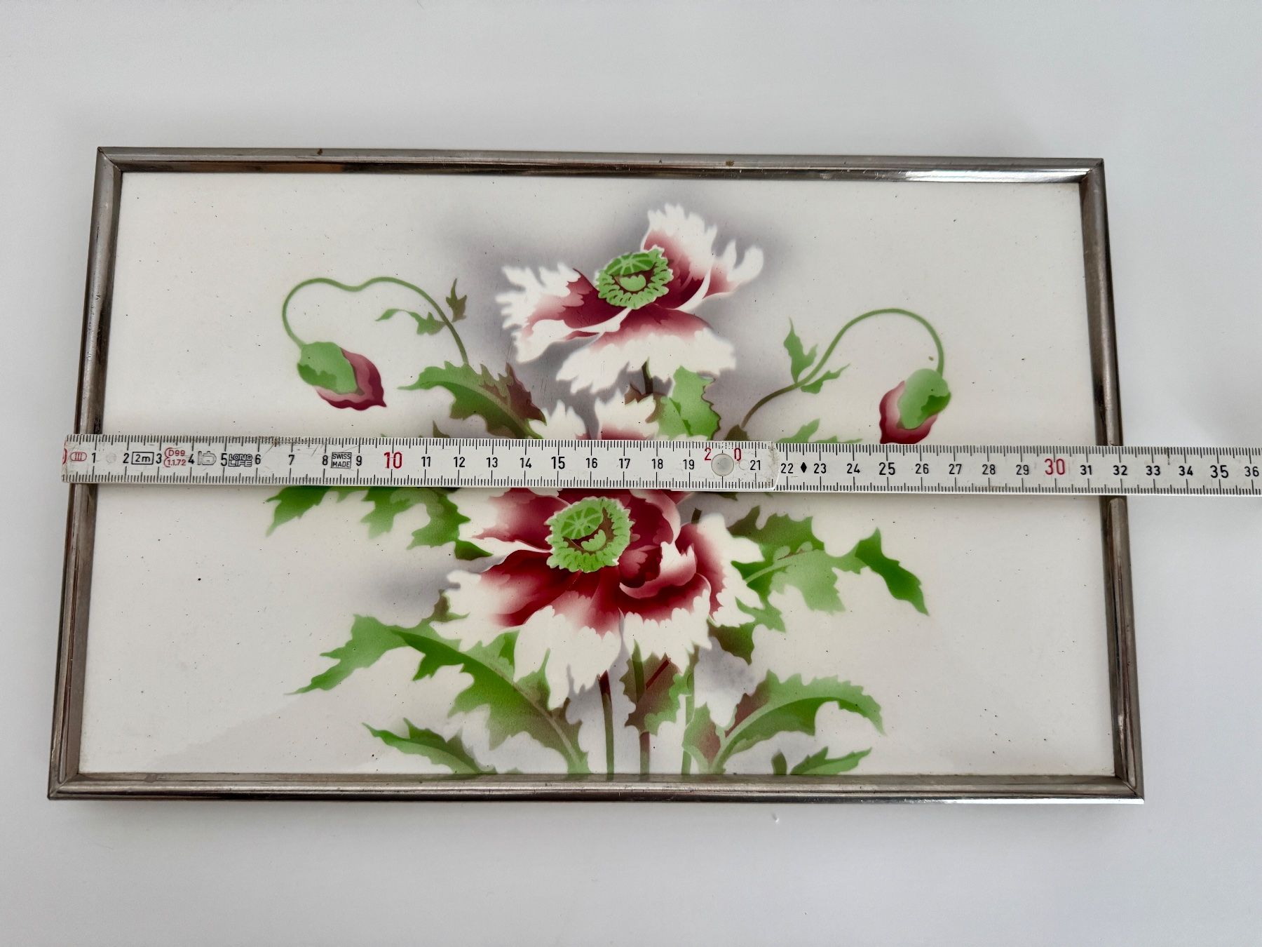 Sottobicchieri: Jugendstil Untersetzer mit Mohnblumen – Usato da Egg b. Zürich venduto da chantilly-lace 2