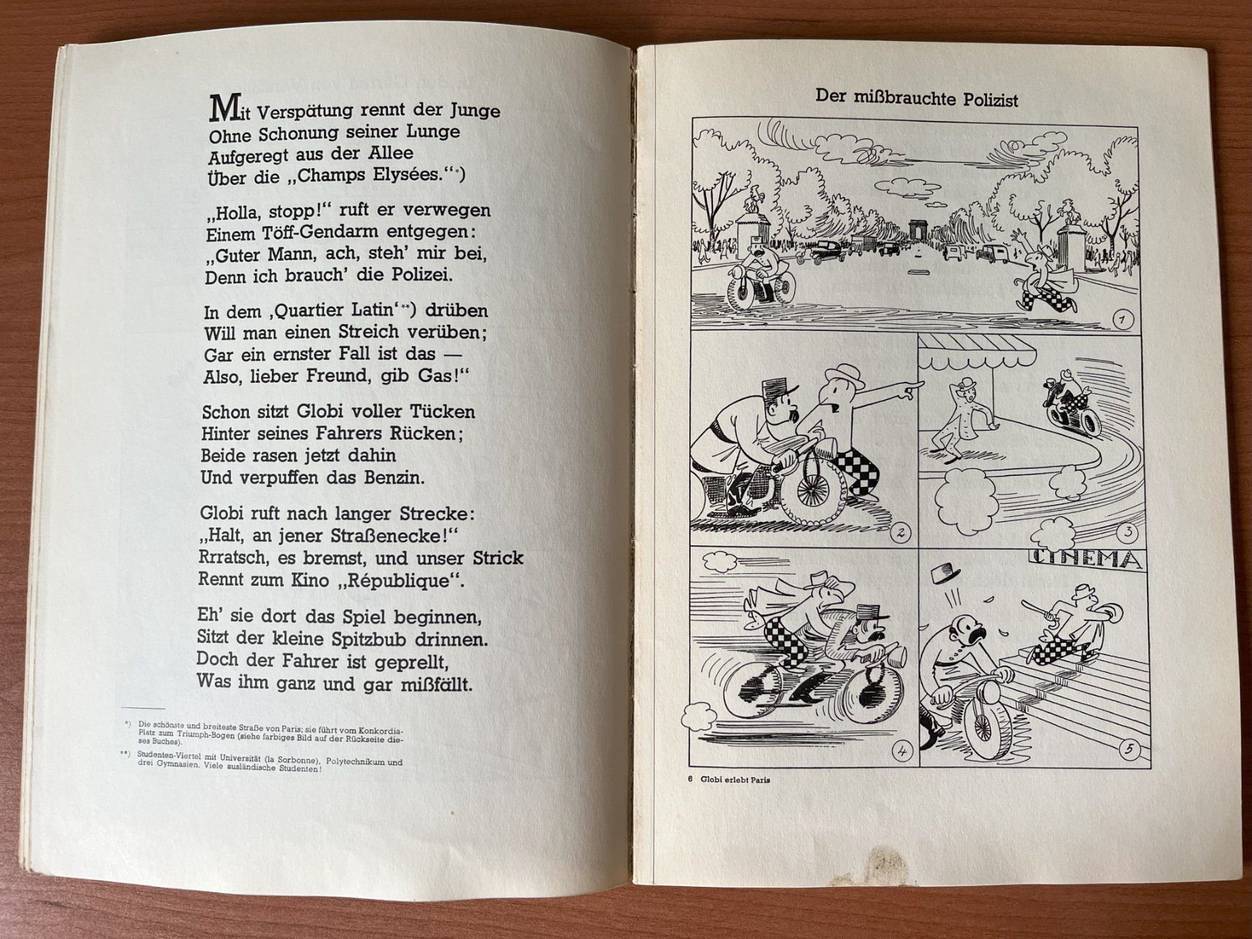 Fumetti: Globi erlebt Paris, 1. Auflage – Usato da Bern venduto da mar_v7z9 4