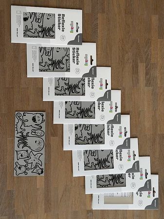 8 Packungen Reflexie Sticker