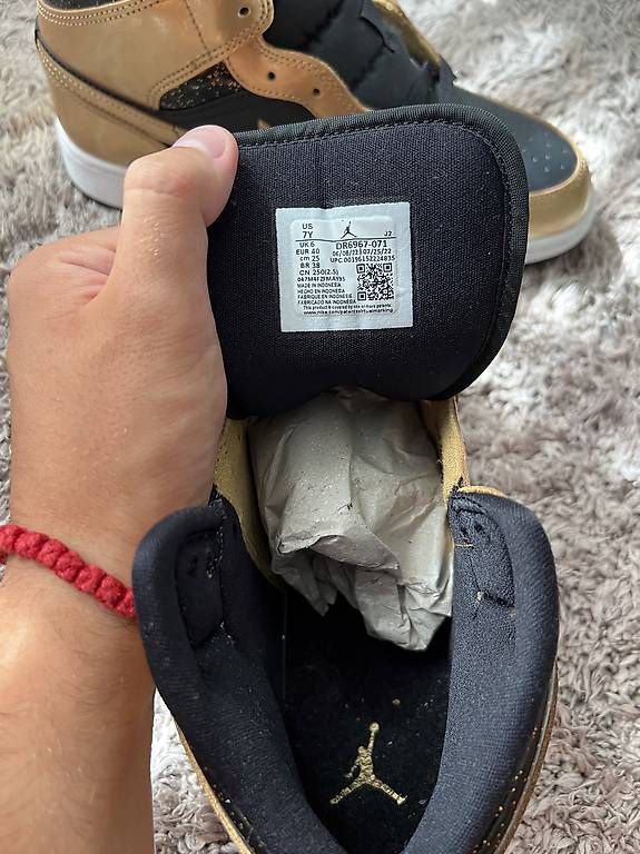Scarpe da uomo: Air Jordan 1 Gold – Usato da Herisau venduto da ogkosta 4