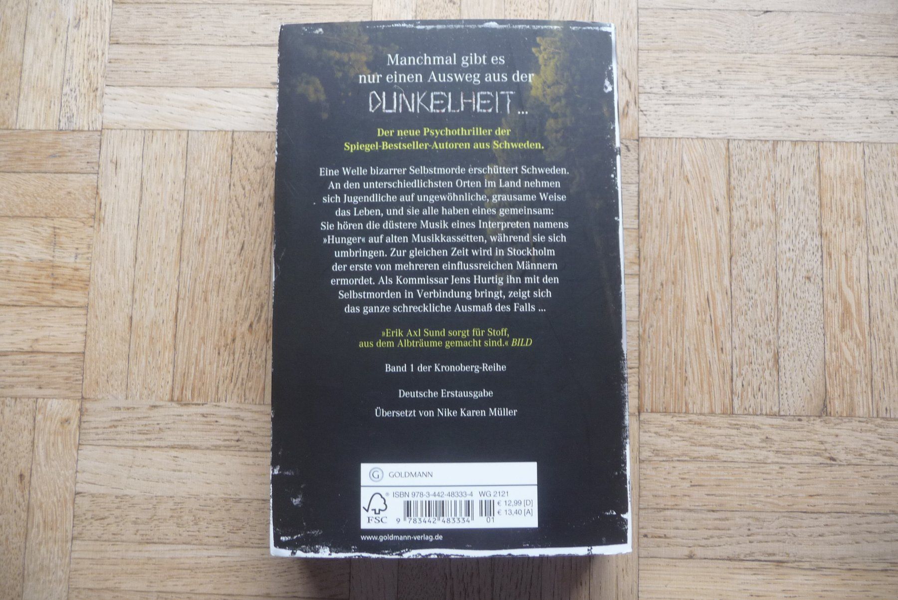 Libri: Erik Axel Sund, Scherbenseele – Usato da Zürich venduto da Edje 1