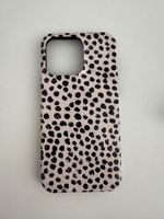 Handyhülle Burga iPhone 15 Pro Max beige gepunktet