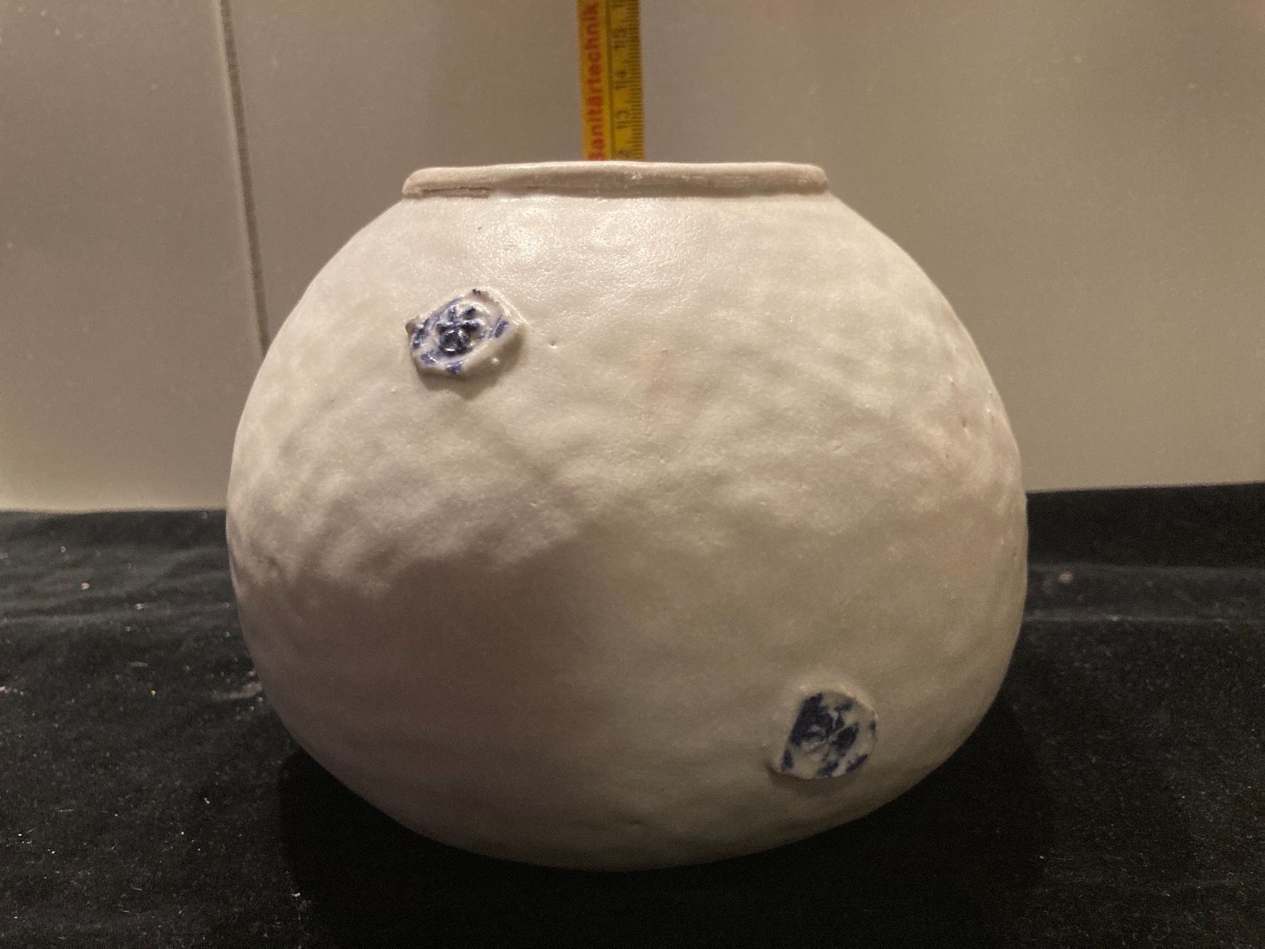Vasi & Recipienti: Keramik - Vase mit blauen Blümchen – Usato da Zürich venduto da Chaeffeler 5