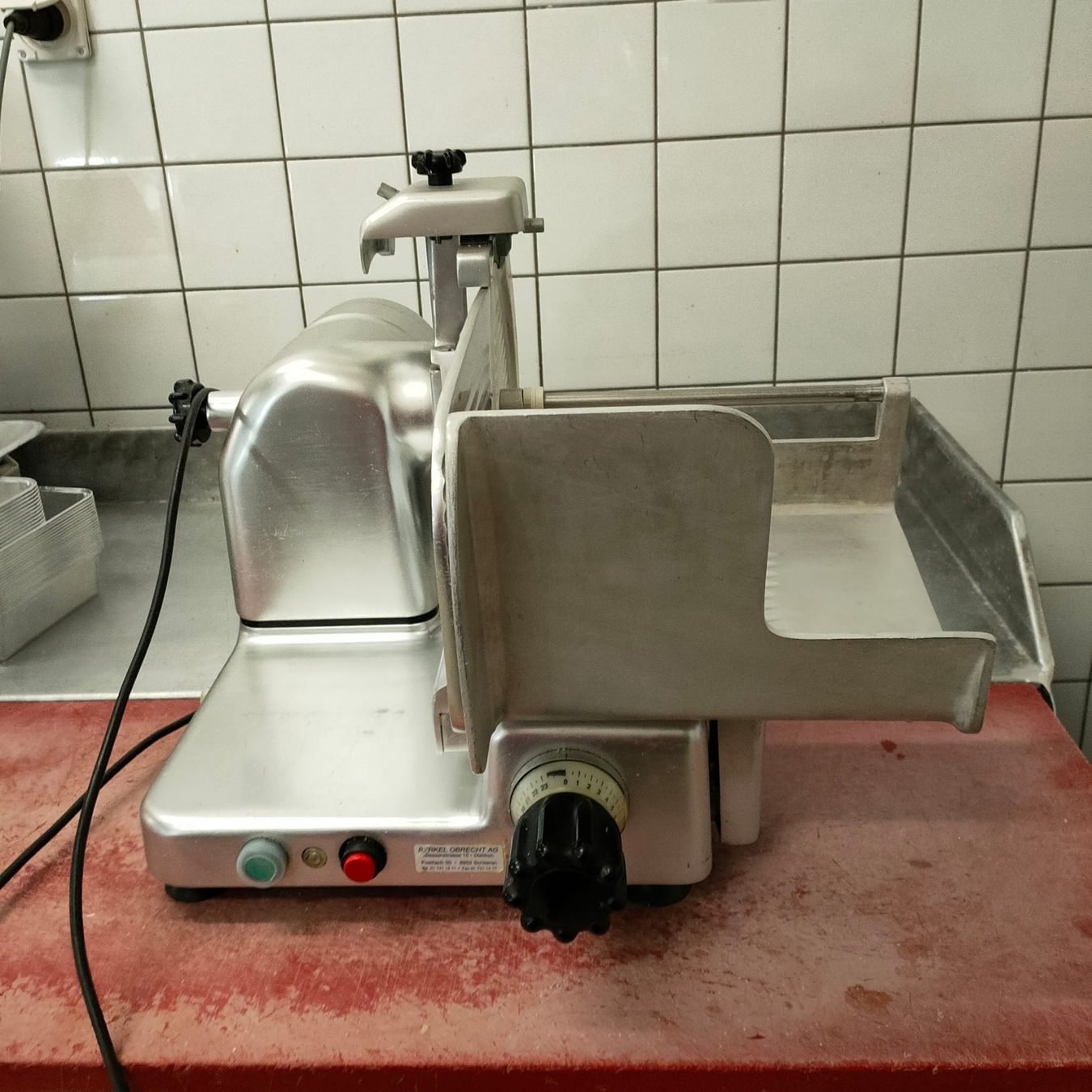 Tutte le macchine: Aufschnittmaschine gut erhalten – Usato da Hettlingen venduto da Grizzly077