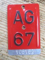 AG 67, Top Velonummer