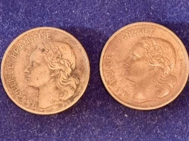 Tutti le monete: France:20 FF 1952 + 1952B – Usato da Bure venduto da chap981 1