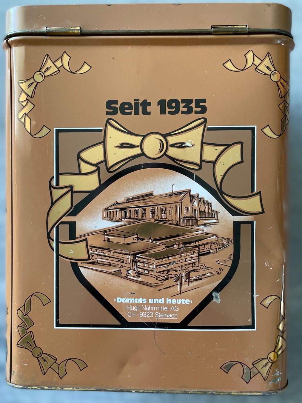 AluBox Barattoli: Blechdose von Hügli - Vintage – Usato da Zürich venduto da Alot16 4
