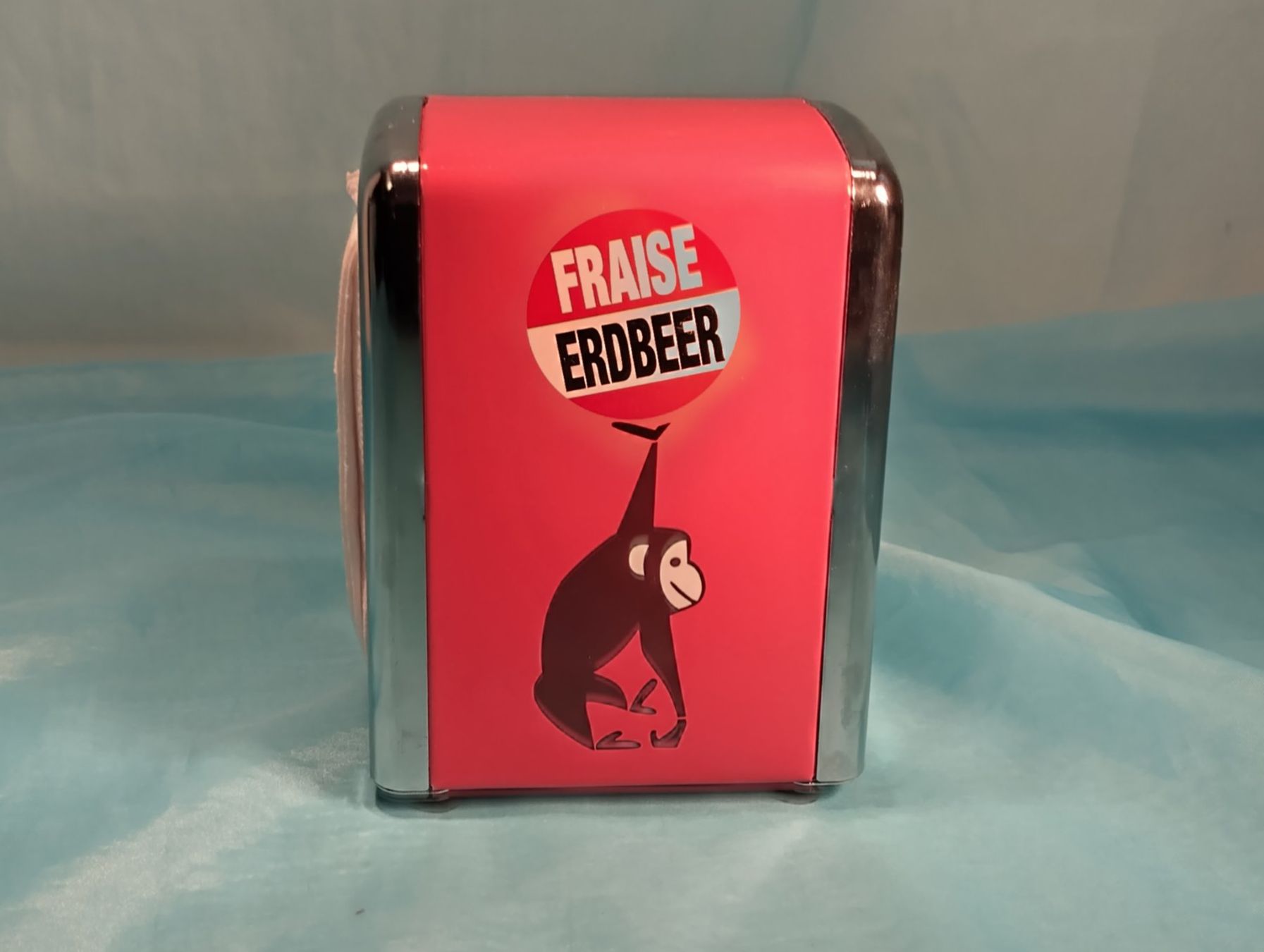 Migros Küchengeräte: Serviettendispenser, Migros, Affe, Erdbeer Eis – Gebraucht aus Bellach von JingleCherry 4