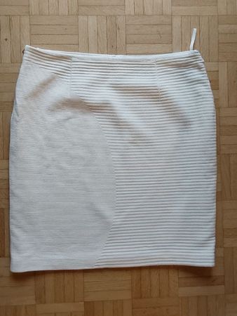 Jupe Strickrock HUGO BOSS weiss 44