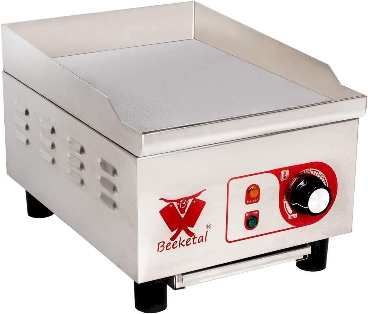 Cucinare & Grigliare: Beeketal Grillplatte Elektrogrill BHGP-4 – Nuovo e nell'imballaggio originale da Bottighofen venduto da zaap