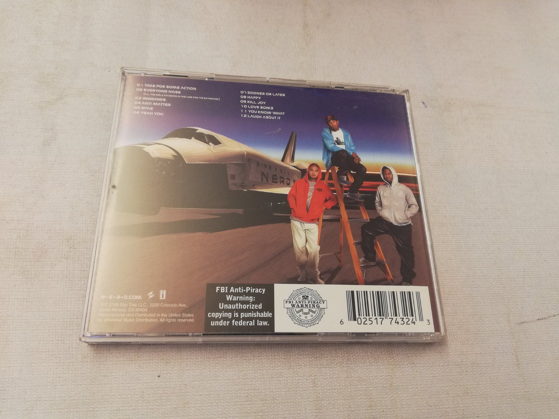 CDs: N.E.R.D. - SEEING SOUNDS – Gebraucht aus Bern von Vinylsound.ch 1
