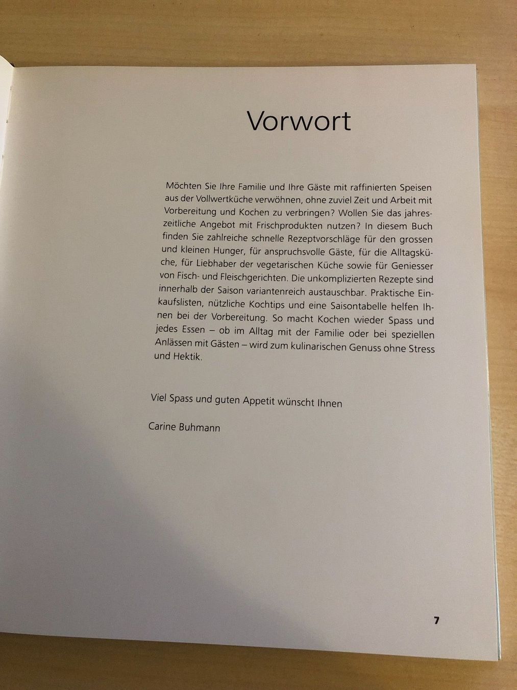 Bücher: Carine Buhmann: Jahreszeitenküche – Gebraucht aus Aarau von R-O-G-E-R 3