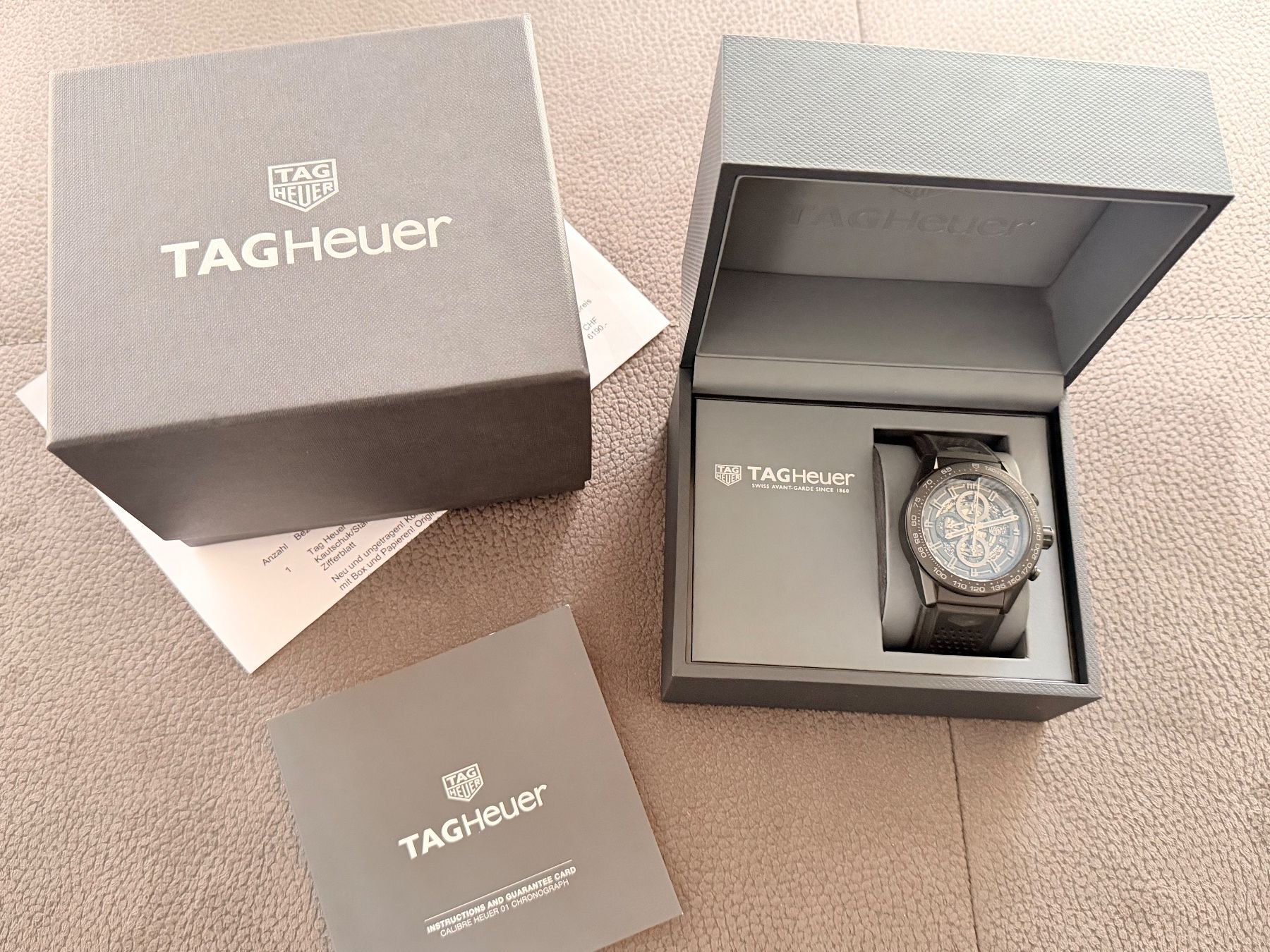 Tag Heuer Orologi: Tag Heuer Skelet , Neuwertig – Usato da Wohlen AG venduto da esatrina