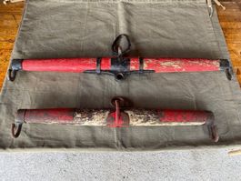 2 alte Wögli aus Holz