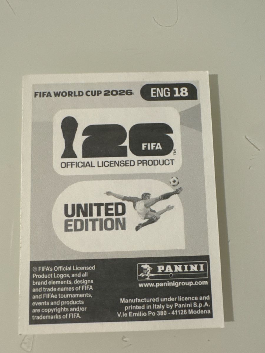 Panini Carte collezionabili: Panini 2026 Harry Kane ENG18 – Nuovo (secondo la descrizione) da Bern venduto da akl_sy9s 1