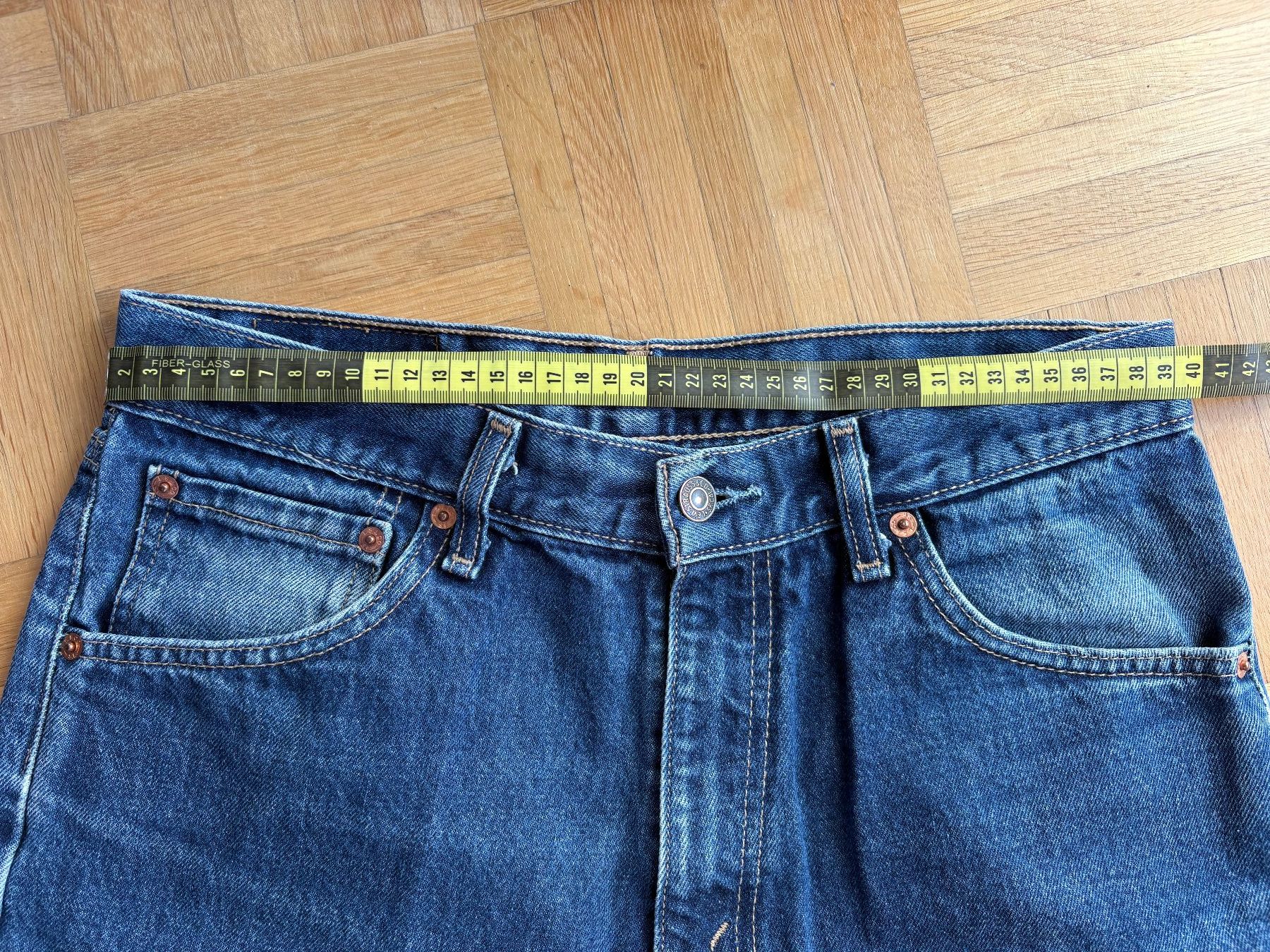 Levi's Jeans: Lewis 521 - Blau - W33 L30 – Usato da Zürich venduto da Malcom 3