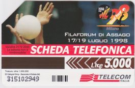 Telefonkarte Italien Telecom Italia