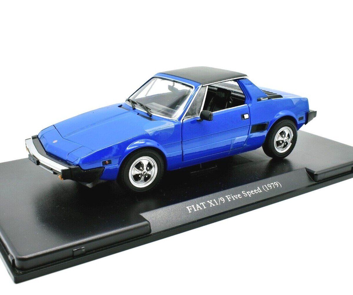 Fiat Modellini d'auto: Fiat X 1/9 Blau 1.24 – Nuovo e nell'imballaggio originale da Unterägeri venduto da 0alfa0 8