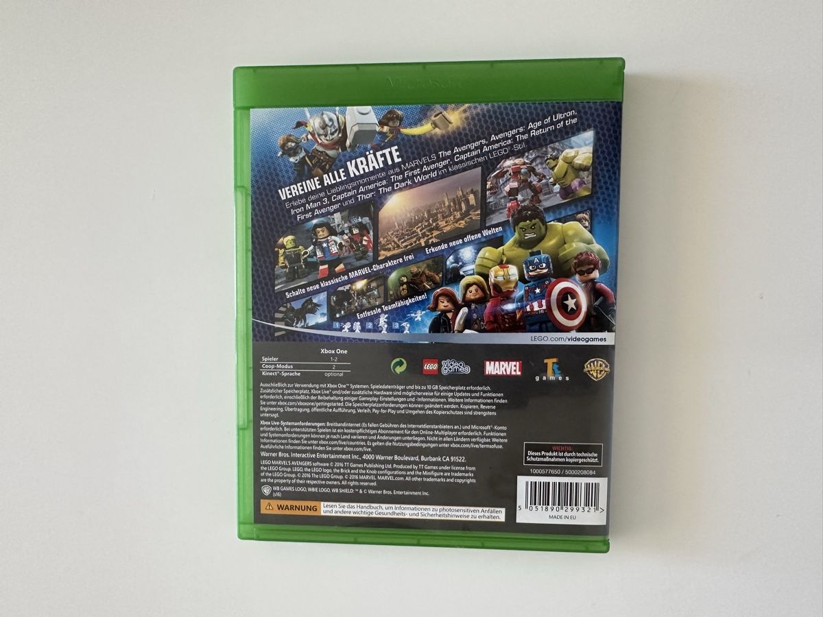 Spiele: Lego Marvel Avengers , Xbox One, Series X – Gebraucht aus Couvet von Aura_aura 2