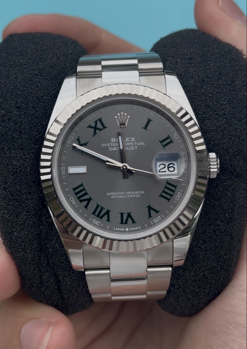 Rolex Uhren: Rolex Datejust 41 Wilbledon – Neu (gemäss Beschreibung) aus Zürich von nol_8yf2