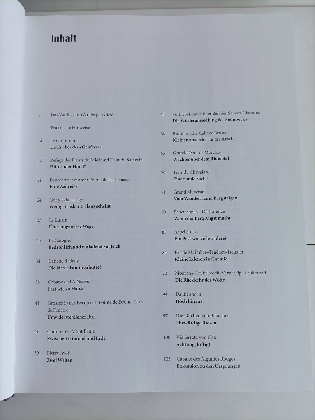 Bücher: Wallis - Das grosse Wanderbuch / Stéphane Maire / AT verlag – Neu und originalverpackt aus crans montana von AB3963 1