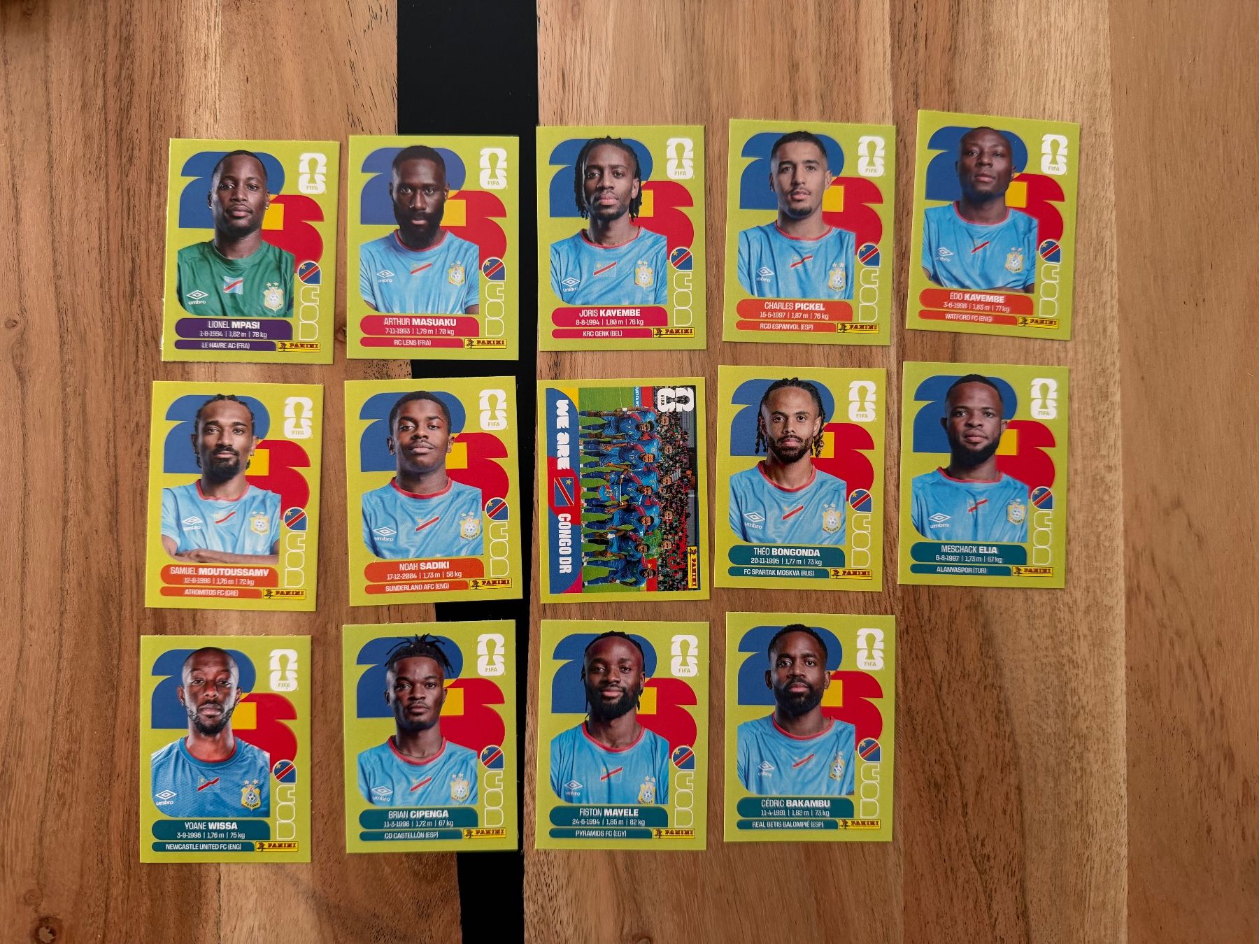 Panini Sammelbilder & Trading cards: WM 2026 Panini 14 von 20 Kongo Sticker – Neu (gemäss Beschreibung) aus St. Gallen von wastmo