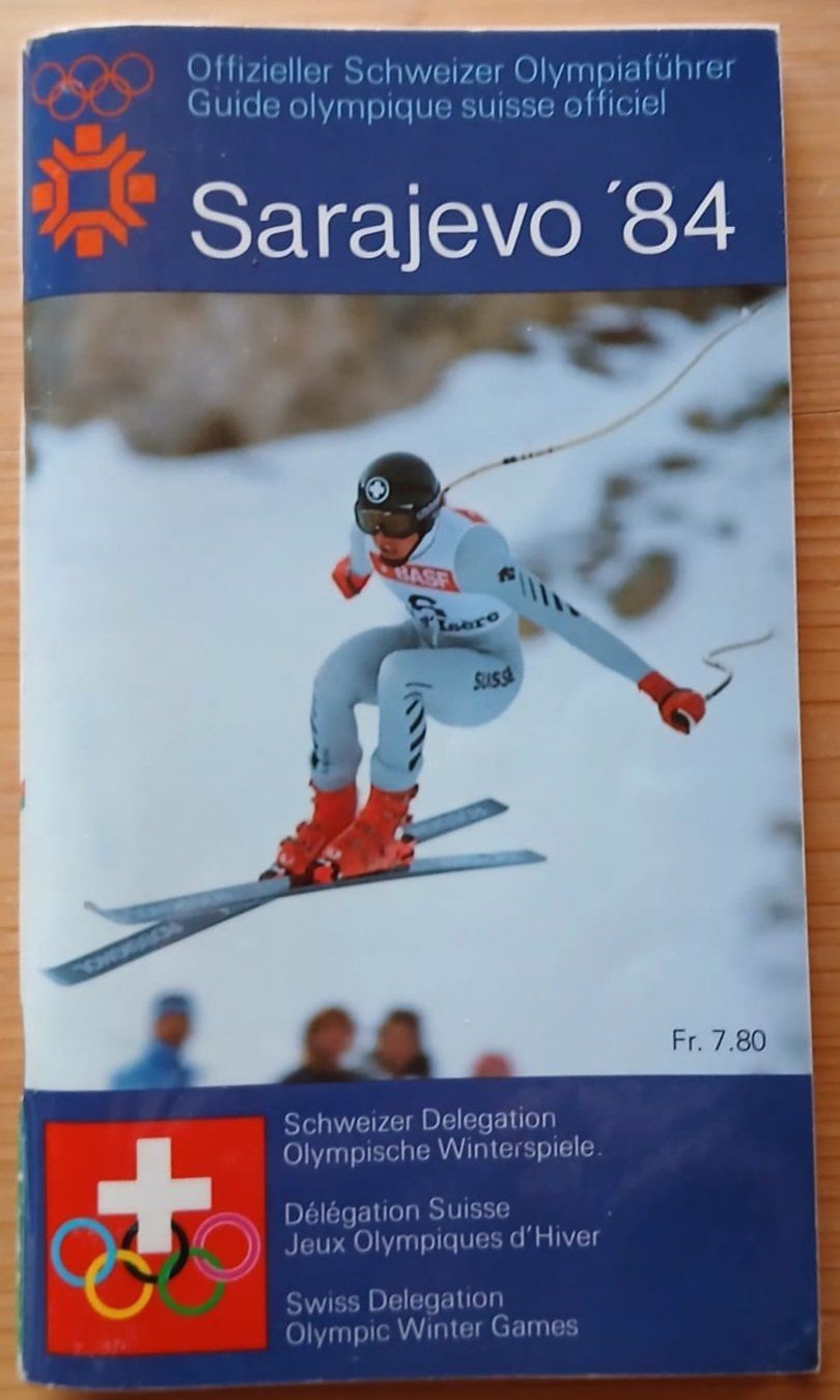 Libri: Offizieller Schweizer Olympiaführer Sarajevo 1984 – Usato da Krauchthal venduto da mago371