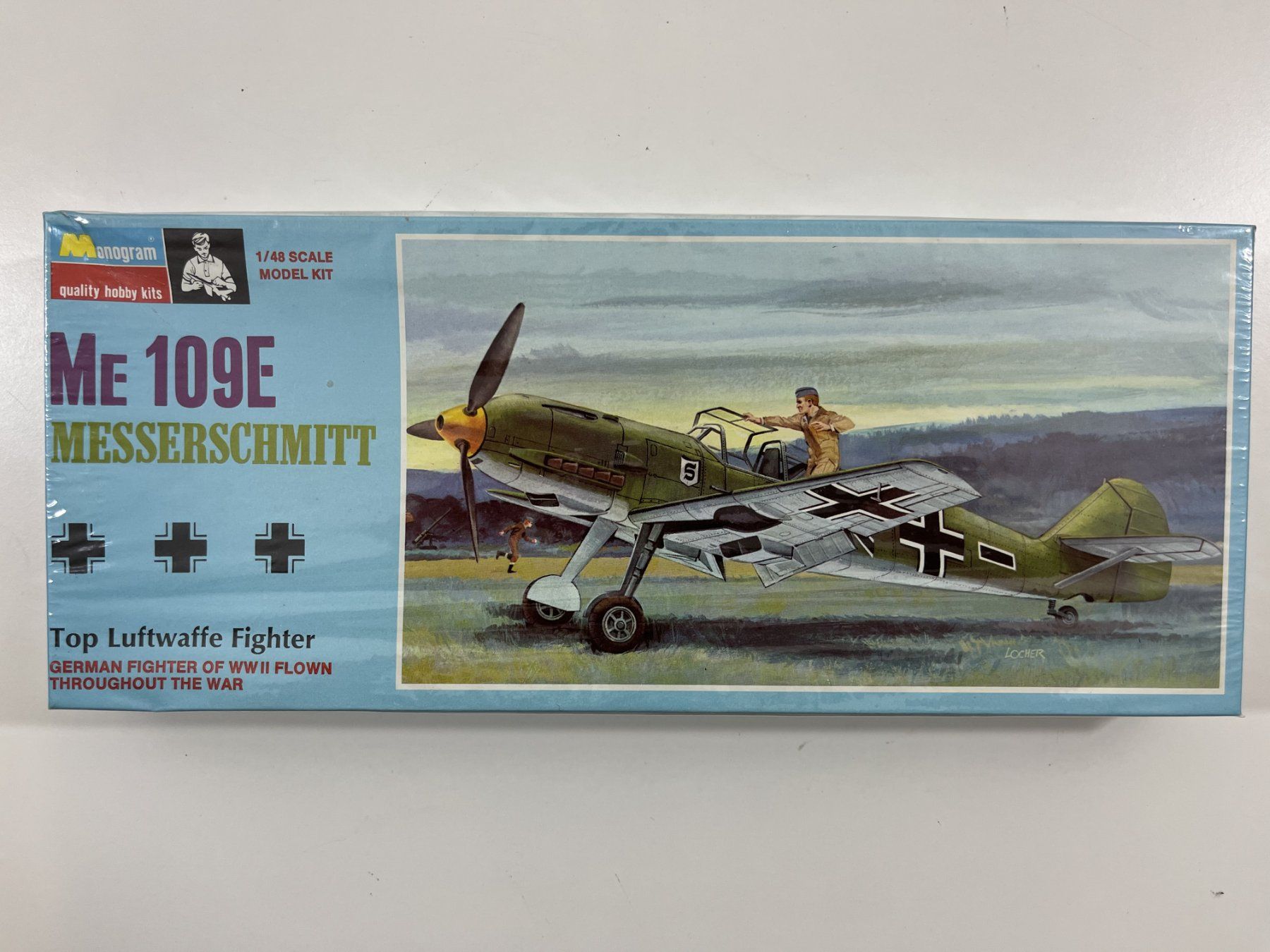 Modellbausätze & Standmodelle: Monogram: 1/48 Messerschmitt ME 109E – Neu (gemäss Beschreibung) aus Yverdon-les-Bains von