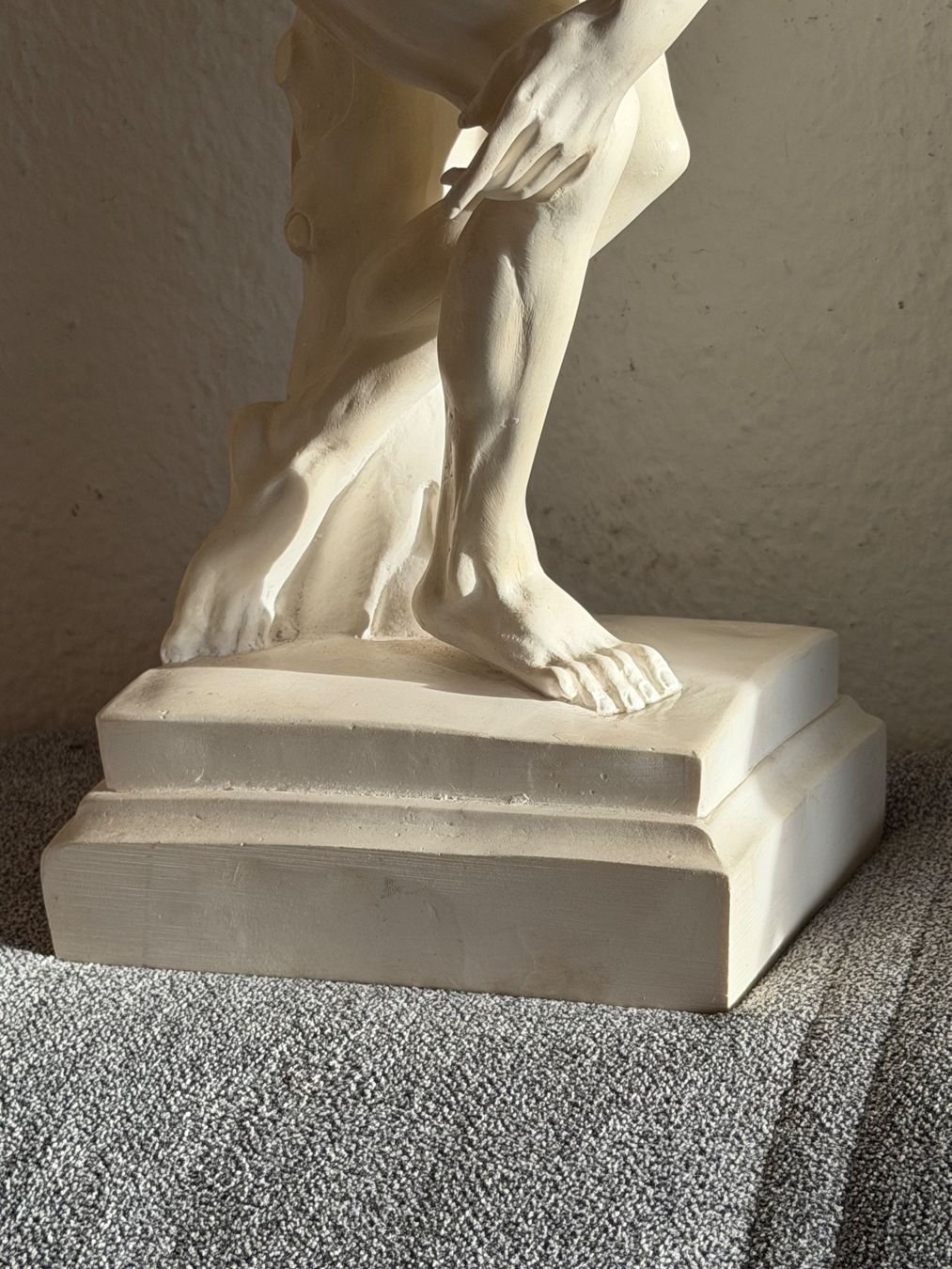 Sculture & Statue: Weiße dekorative Figur des klassischen Discobolus – Usato da Basel venduto da PAUL_ART 4