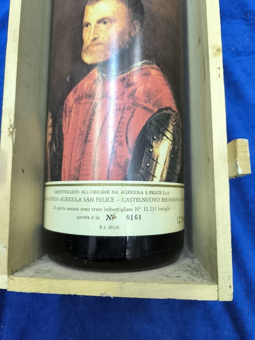 Tutte le decorazioni: Vintage Il Grigio Chianti Classico Riserva 1979 LEER Deko – Usato da Oberwil b. Zug venduto da Gto469 2