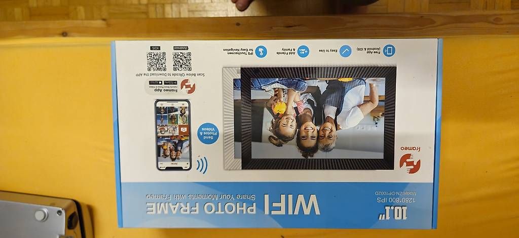 Cornici: Digitale WiFi Video & Fotorahmen – Usato da Frenkendorf venduto da fel_vpj8 3