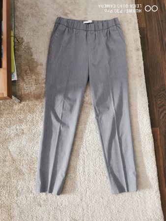 OUI Hose, Grau, NEUWERTIG, Gr. 36, GUMMİBUND