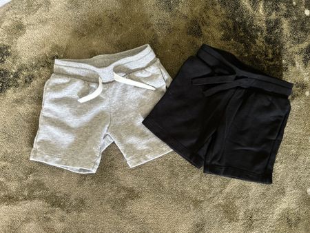 H&M shorts Grau&Schwarz 2T/92
