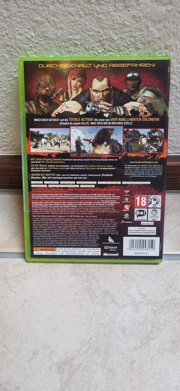 Microsoft Giochi: Xbox 360 – Borderlands – Usato da Münsingen venduto da Heroism2010 3