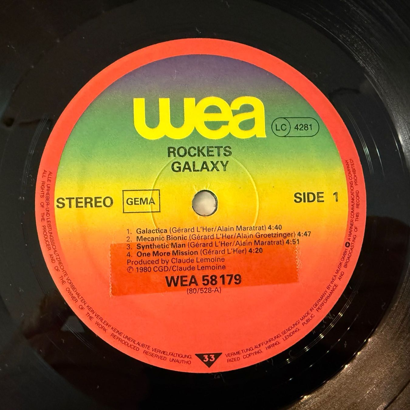 Dischi in vinile: ROCKETS - GALAXY – Usato da Zürich venduto da fehlton 4