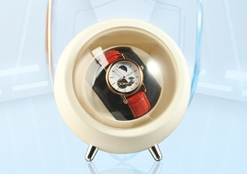 Scatole porta orologi: Automatischer Uhrenbeweger Uhrenbox – Nuovo e nell'imballaggio originale da Uerkheim venduto da Kaufoption 1