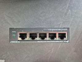 TP-Link TL-SG1005LP - 5-Port Gigabit Desktop Switch mit PoE+