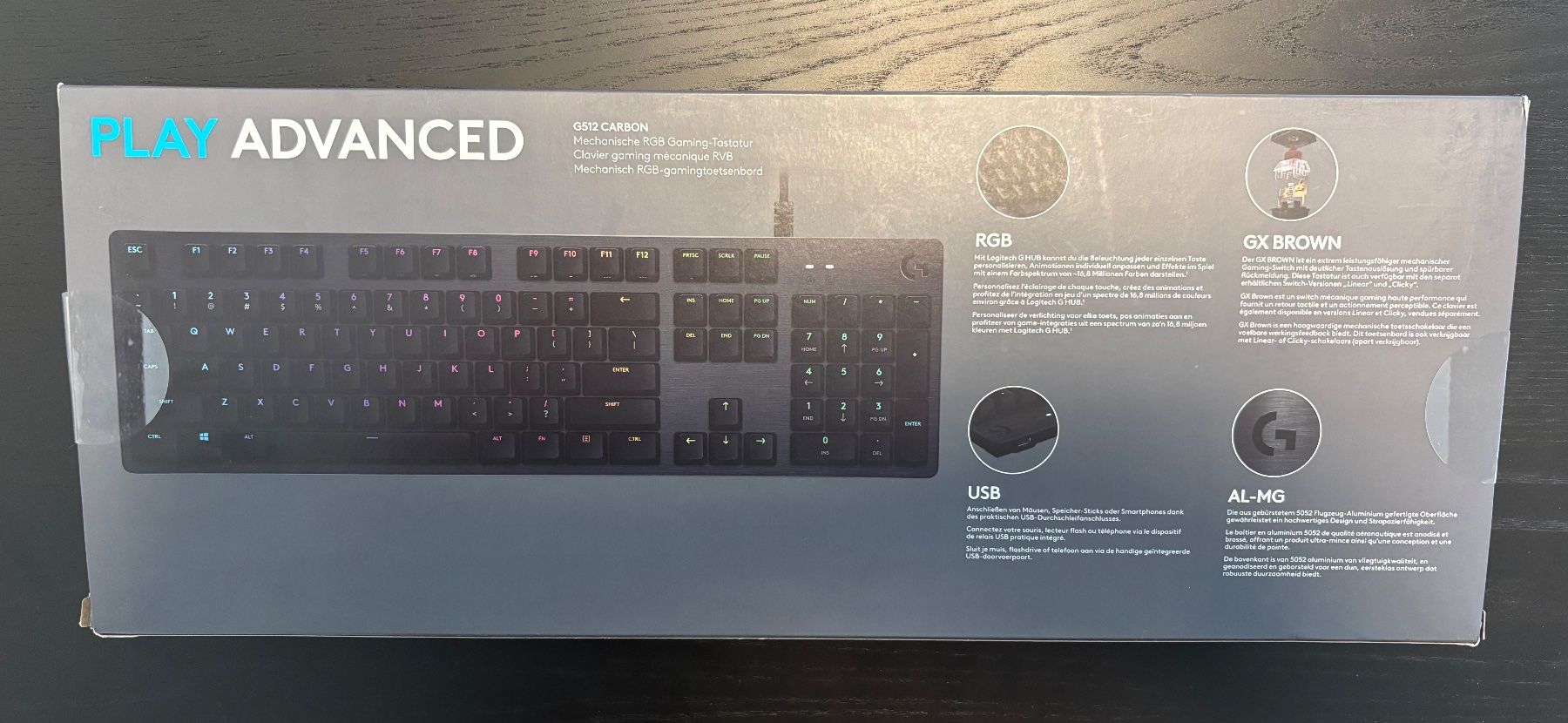 Logitech Tastiere: Logitech G G512 (GX Brown Tactile) – Usato da Eschenbach SG venduto da chris_roberts 1