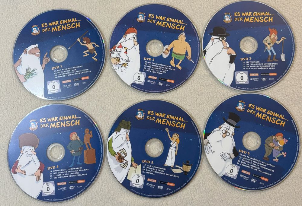 Es War Einmal... Der Mensch – DVD Mit Peter Der Große & Zeitalter Der Aufklärung