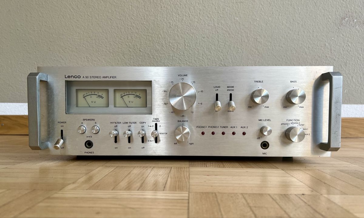 Lenco Verstärker: Lenco A 50 Stereo Amplifier – Gebraucht aus Zürich von juergarno 2