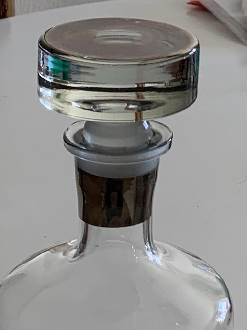Caraffe: Kristall Glaskaraffe Whisky Karaffe  – Usato da Basel venduto da Jcva 8