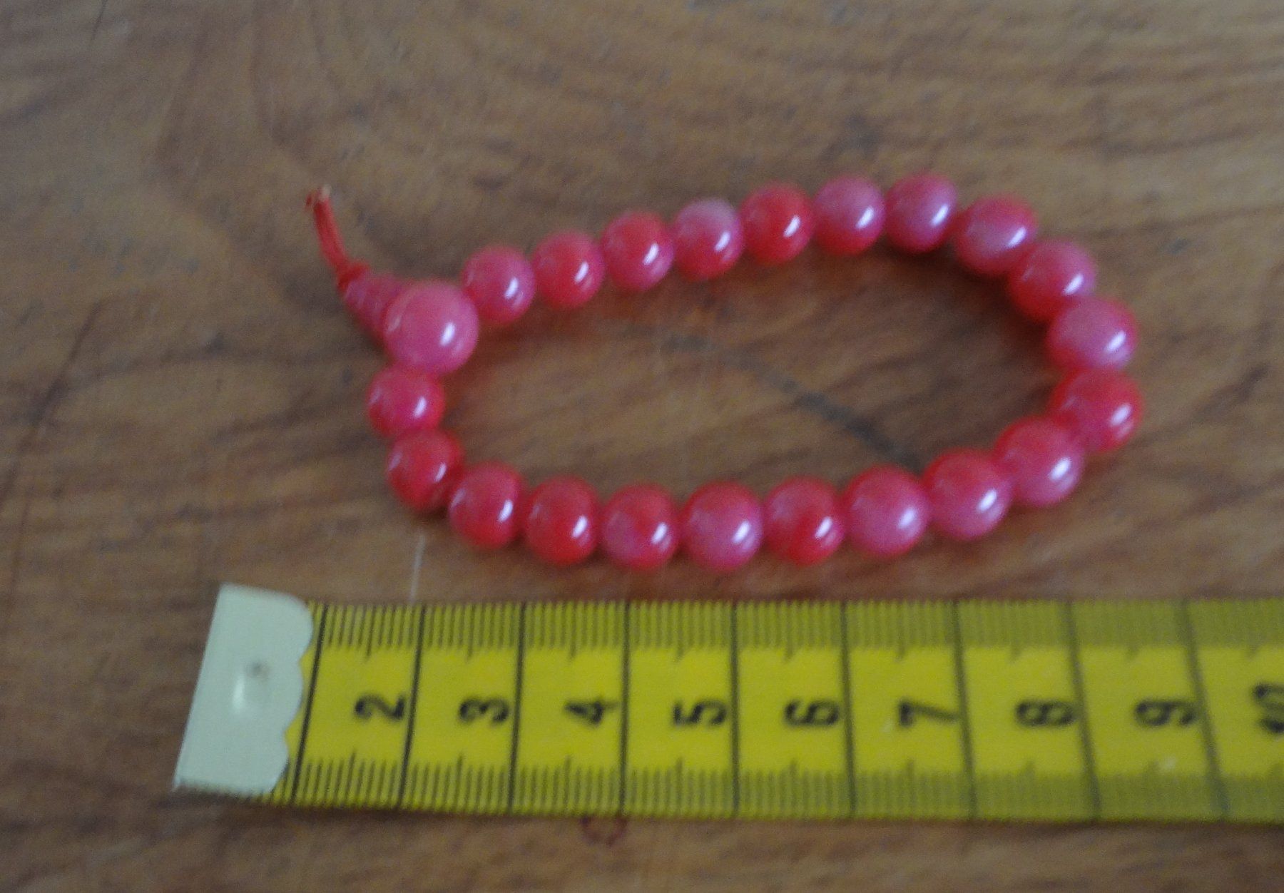 Bracciali & Braccialetti: Armband aus rosa Glasperlen – Usato da St. Margrethen SG venduto da audiolounge 1