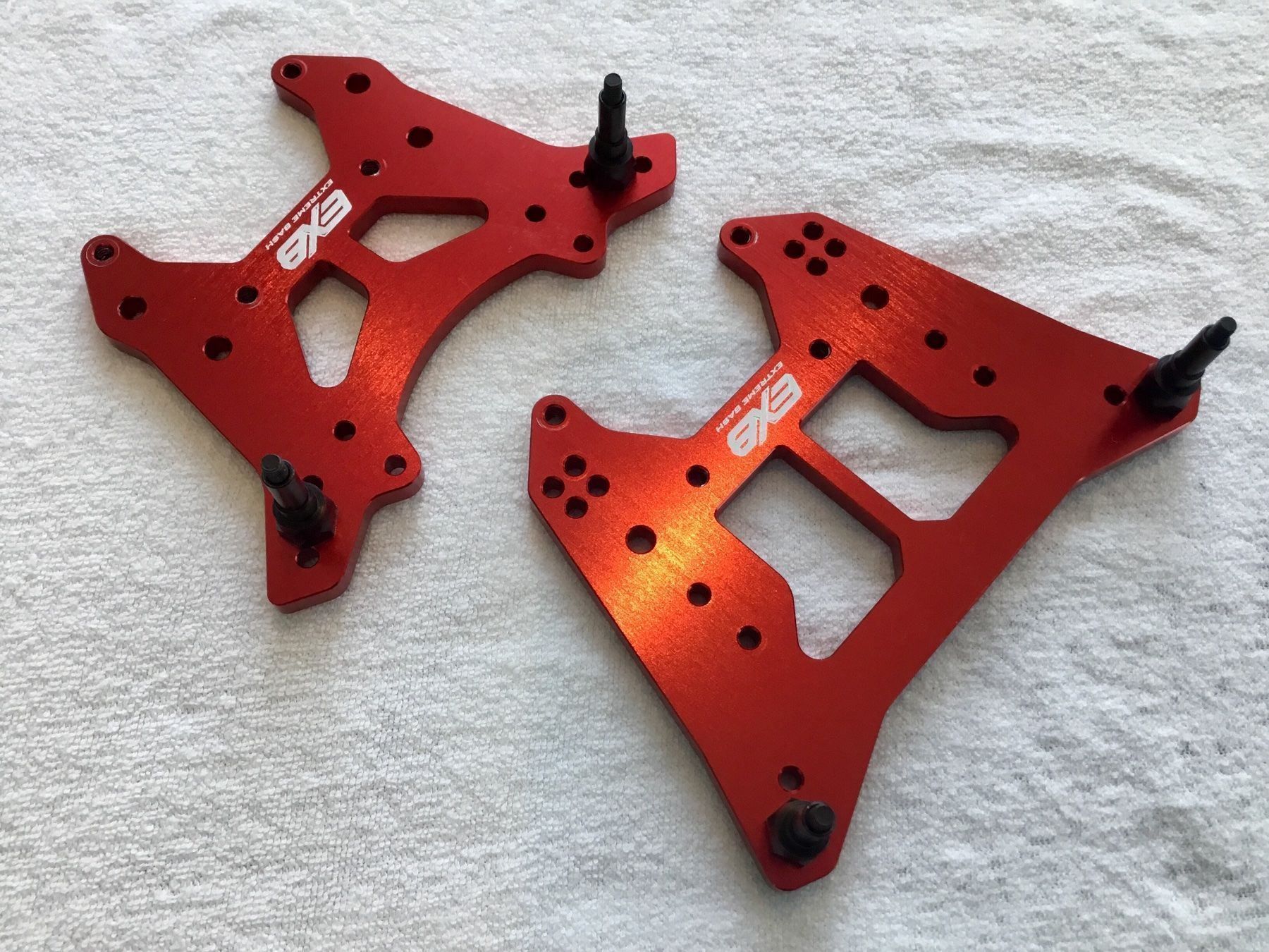 Arrma RC Modellbau: Arrma Kraton EXB 1:8 Dämpfer-Brücken – Neu (gemäss Beschreibung) aus Büsserach von Swissbluesmobile 6