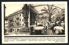 Basel, Elite Hotel Storchen, Aussen- und