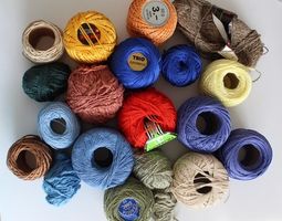 Woll- und Garnreste bunt🧶